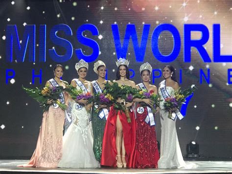 miss world 2017 top 5|Laura Lehmann crowned Miss World Philippines 2017.